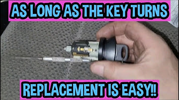 Ford F350 Ignition Lock Cylinder Replacement. Ford Dodge Chevy GMC. Starting Problems
