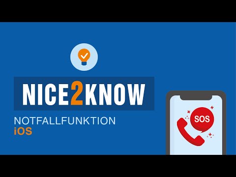 Nice2Know: Notfallfunktionen Apple/iOS