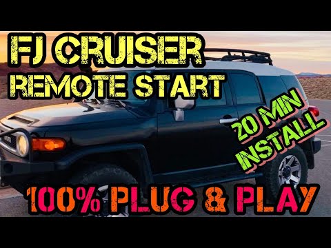 Fj Cruiser 100 Plug Play Remote Start Demo Youtube