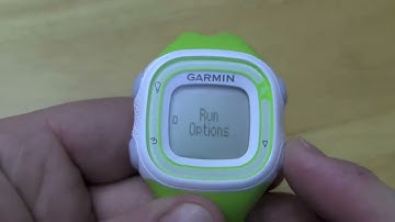 Garmin Forerunner 10 - Data Fields