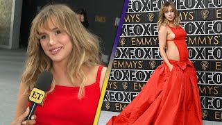 Suki Waterhouse STUNS With Baby Bump on Full Display in Daring Emmys Look (Exclusive) Resimi