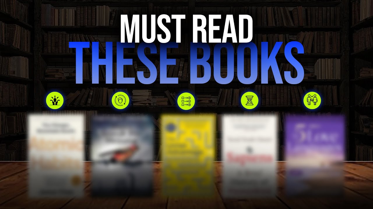 5 Life Changing Books You Must Read In 2024! - YouTube