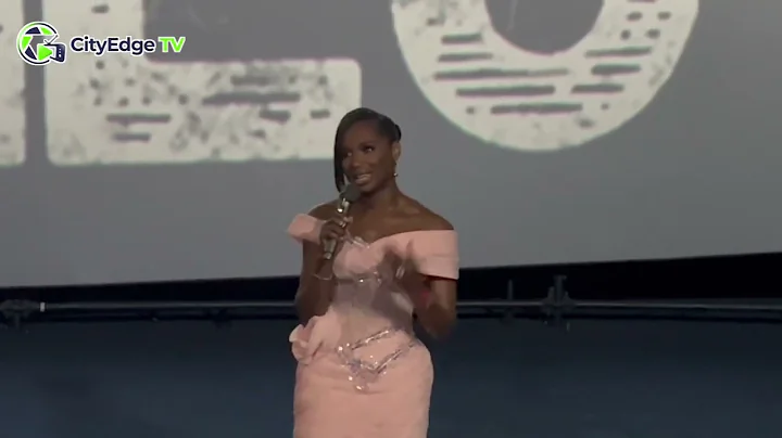 FUNKE AKINDELE AT THE PREMIERE OF BEHIND THE SCENES CINEMA MOVIE 