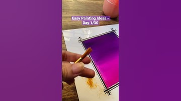 Thumbnail of Easy Painting Ideas - Day 1/30 #shorts #watercolor