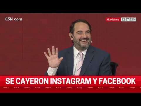 SE CAYERON INSTAGRAM y FACEBOOK: INVESTIGAN LAS CAUSAS