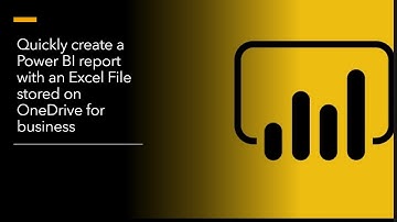 Power BI report using Excel file stored on OneDrive for Business