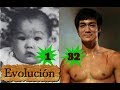 Como Bruce Lee  ha cambiado  - Evolución de 1 a 32 años.