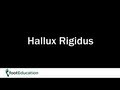 Hallux Rigidus