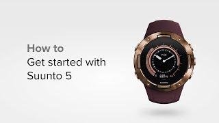 Suunto 5 - How to get started screenshot 4