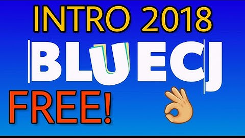 How To Create A Free Intro For YouTube! - Legend Intro Maker (2018)