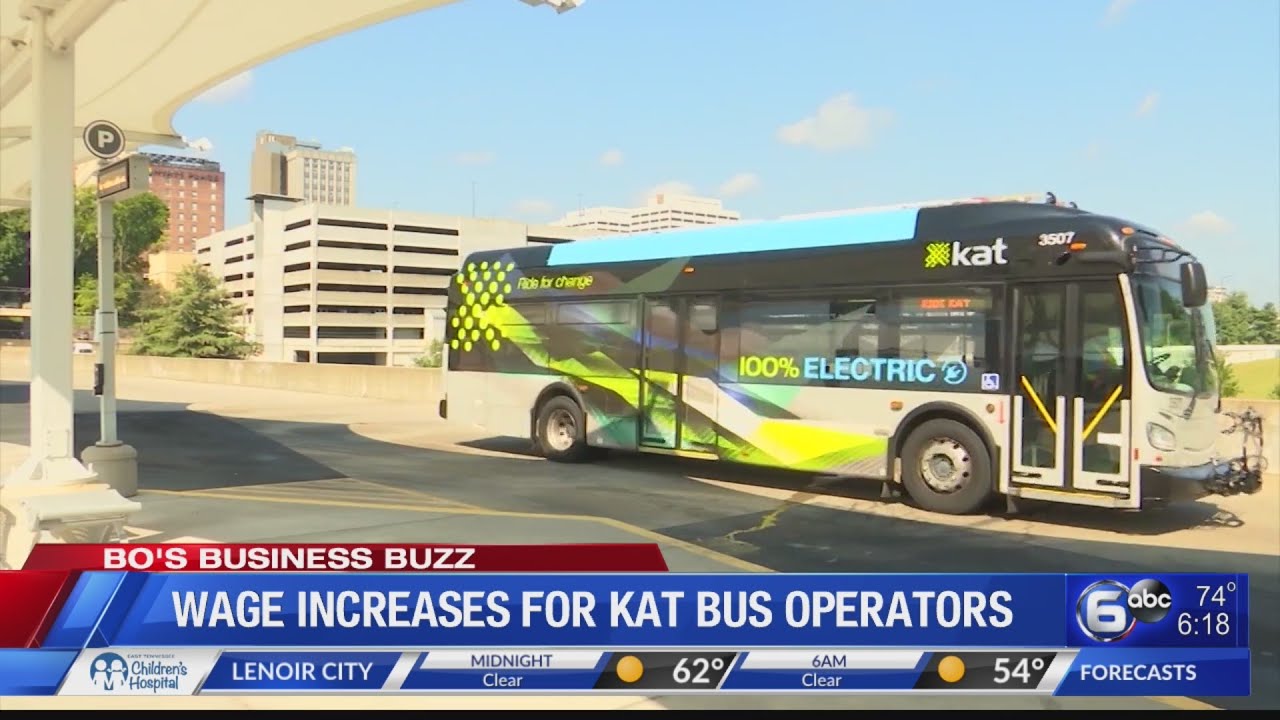 Wage increases for KAT bus operators YouTube