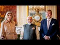 Indian PM Modi begins European tour with meeting of Dutch royals