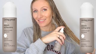 LIVING PROOF NO FRIZZ SMOOTH STYLING SPRAY REVIEW