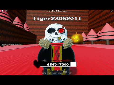 Halloween event+all maps Undertale Final Multiverse DX (part 1)