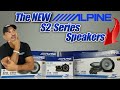 Alpines new s2series components and coax car stereo speaker s2s69c s2s65c s2s69 s2s65