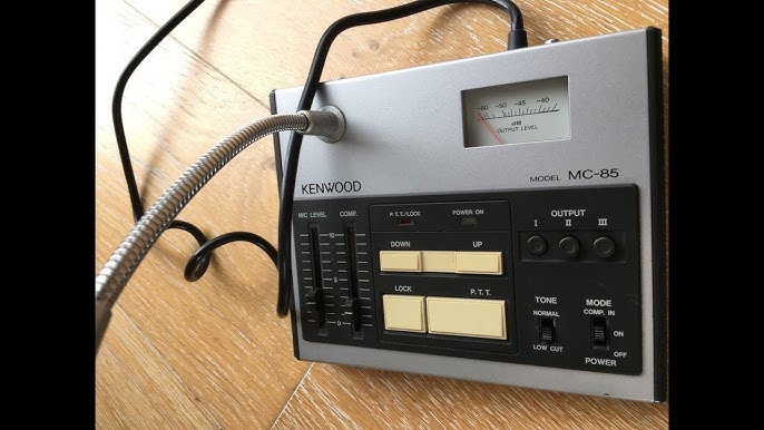 Mc-60am Microphone de bureau Original Kenwood Nouveau