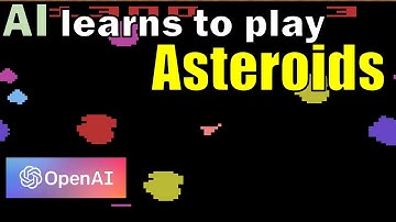 AI learns to play Asteroids (Atari)