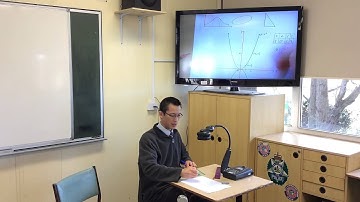 Drawing Parabolas with a Template (1 of 2: Introduction)