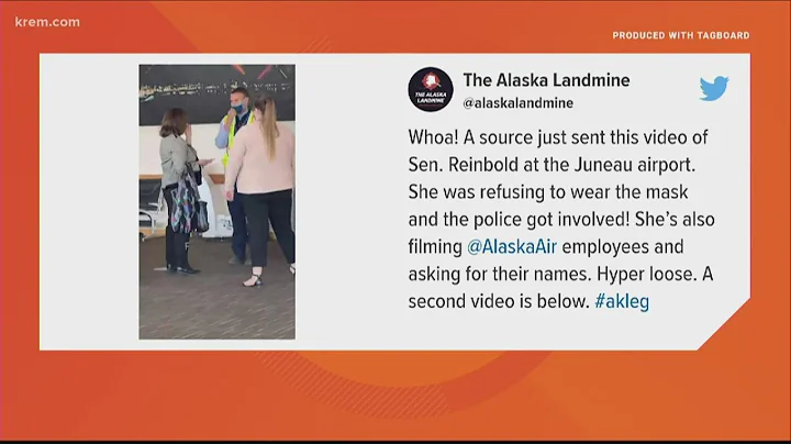 Alaska Airlines bans state senator for violating m...