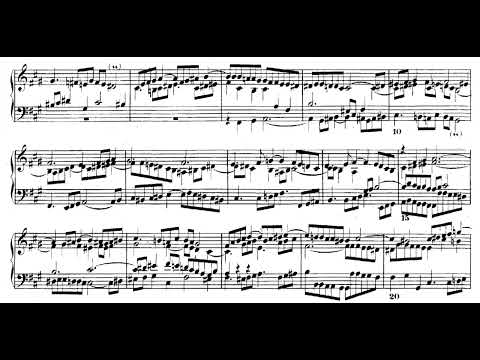 J. S. BACH - Prelude and Fugue 14 F-Sharp-Minor from Well-Tempered Clavier 1 (Rosalyn Tureck)