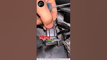 Mass Airflow Sensor Connector Removal Tips 🛠️😱 #carseatquicky #carmechanic #caraccessories #shorts