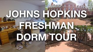 COLLEGE FRESHMAN DORM TOUR | JOHNS HOPKINS UNIVERSITY