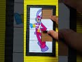 The Amazing Digital Circus Pomni And Jax cardboard puzzle #cardboardcraft #theamazingdigitalcircus
