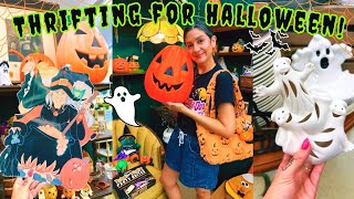 Thrifting for Halloween Decor!🎃 We Found a Vintage Spooky Jackpot!👻🖤