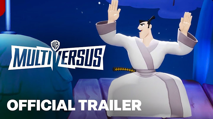 MultiVersus Samurai Jack Official Gameplay Trailer