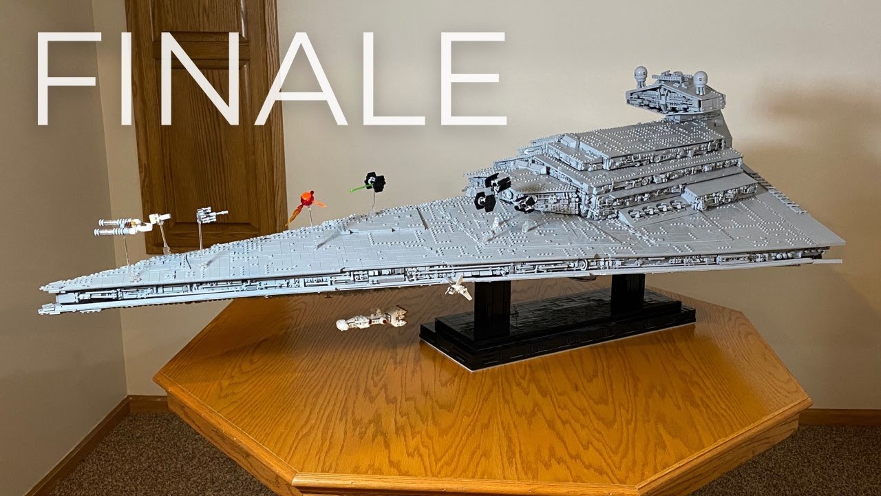 LEGO Imperial Star Destroyer MOC FINALE - YouTube