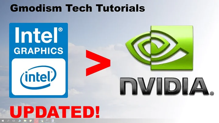 How to switch from Intel HD graphics to dedicated Nvidia graphics card