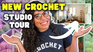 MY DREAM CROCHET ROOM TOUR IS FINALLY HERE!