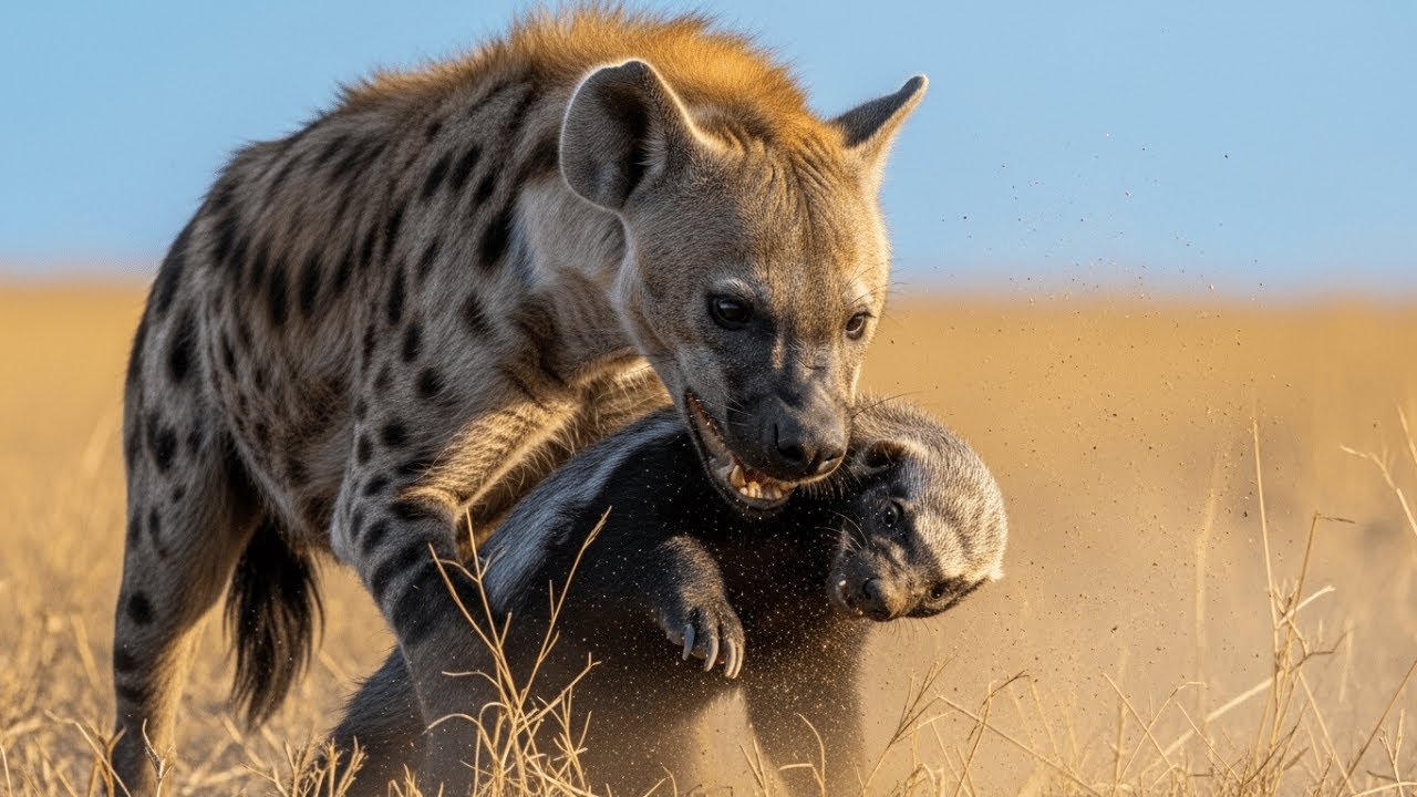 THE BATTLE BETWEEN THE GIANT SNAKE AND MAMMUTHUS