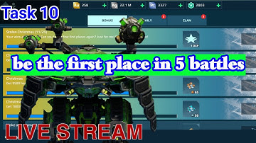 How to complete winter event || how to complete task10 War Robots Christmas event task live stream