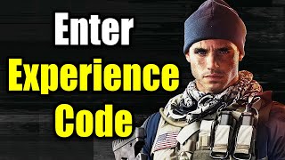 How To Enter Experience Code in Battlefield 6