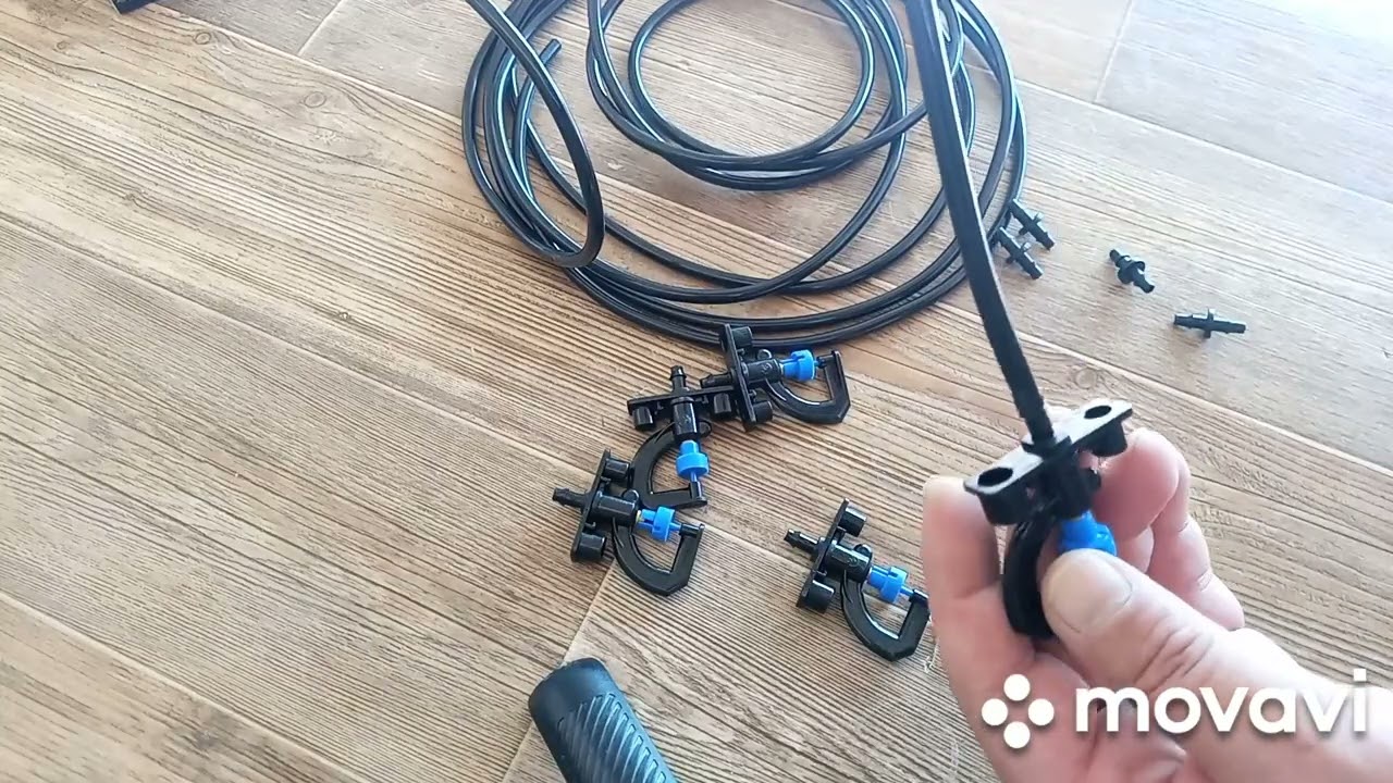 Питомник растений с нуля. Полив контейнерной площадки