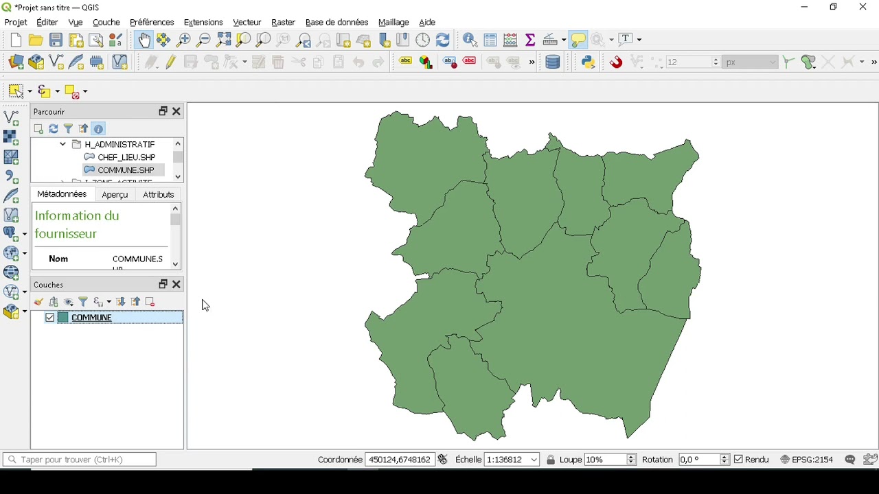 Méthode  Plot de Geopandas Python