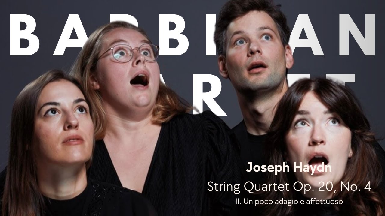Barbican Quartet - Live at Kings Place London - Haydn 20 no. 4 - Second Movement