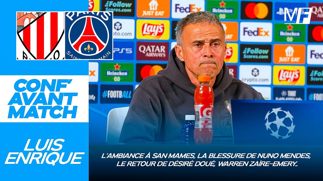 🎙️ Luis Enrique au micro de MadeInFoot avant Athletic Bilbao - PSG ! #psg  #liguedeschampions