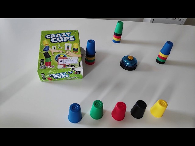 règle du jeu de société Crazy cups