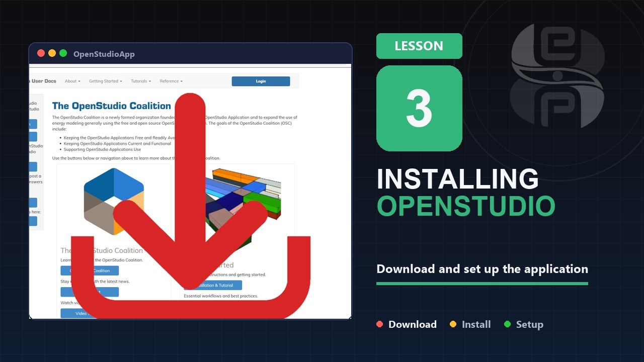 openstudio:model: openstudio::model::building class... Building Energy Modeling in OpenStudio - Install the Software - YouTube