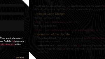 Solving the Cannot read property 