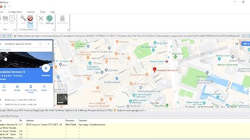 Review data scraping of Agencies from Google maps | Webharvy | Keyword scraping