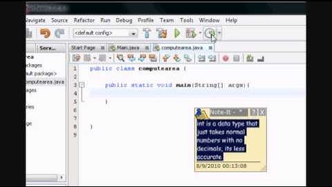 Using Data Types and Declaring Variables In Java (Part 1)