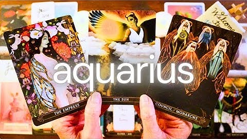 REGRET, AN APOLOGY & A CONVERSATION THAT CHANGES EVERYTHING, AQUARIUS ❤️ LOVE TAROT