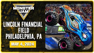 Monster Jam Philadelphia, PA (Full Event) | May,4 2024 | Stadium Championship East