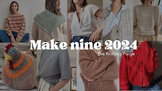 Make nine 2024  9 projects I plan to make to use up some stash yarn throughout 2024