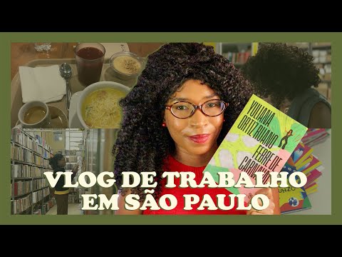 Trabalho presencial em São Paulo e visita ao Sebo do Messias | Impressões de Maria