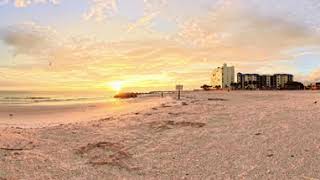 Sunset 360 Timelpase at Upham Beach St PeteBeach, Florida