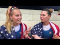 2019 WRC: Cara Stawicki and Margaret Bertasi (LW2-) Post-Final Interview